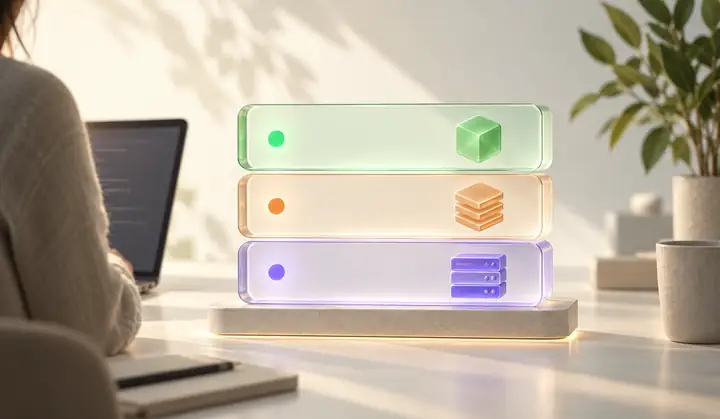 AI stack components on one platform